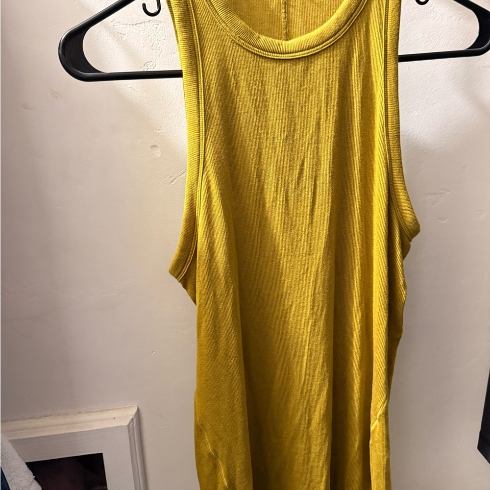 Yellow Sleeveless Women's Top